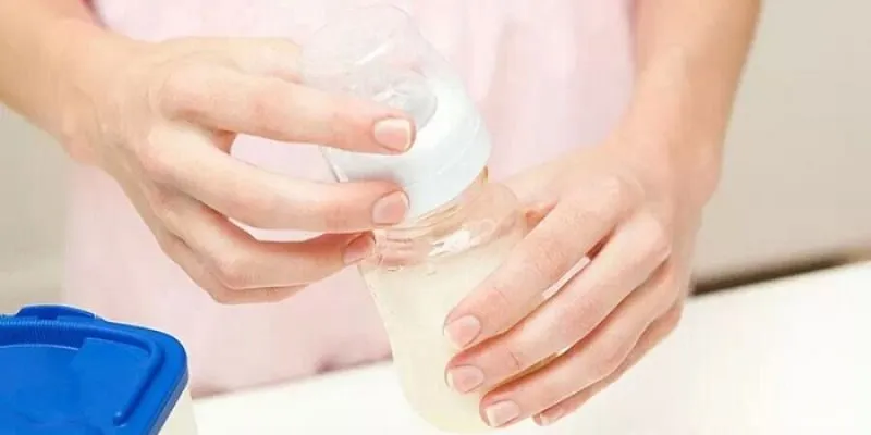 dùng sữa cho trẻ em